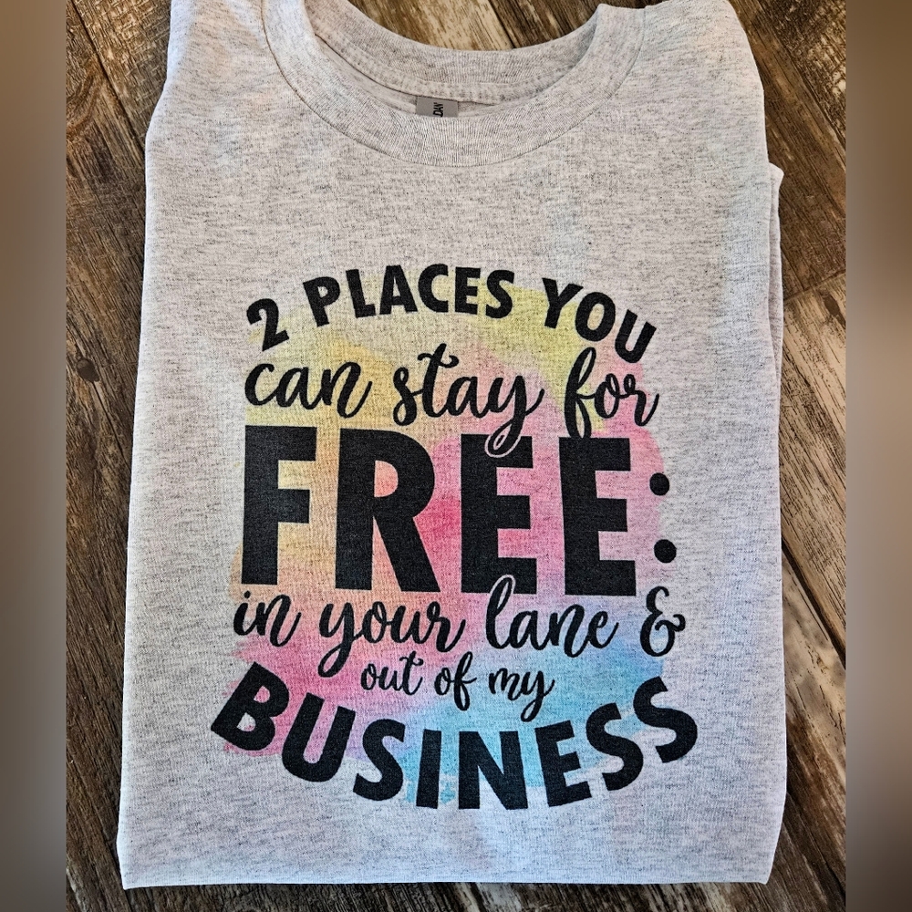 Funny shirt get out my business humor retro popular trending